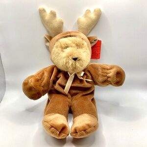 Vintage 3/1998 Reindeer Stuffed Animal